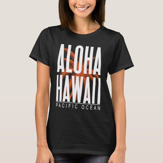 Camiseta Aloha Hawaii (Anverso)