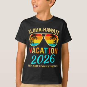 Camiseta Aloha hawaii 2026 familia creando recuerdos verano