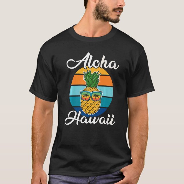 Camiseta Aloha Hawaii Bebe Hawaii Pineapple Hawaii Pre (Anverso)