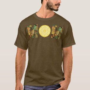 Camiseta Aloha Hawaii Bebidas De Madera De Piña