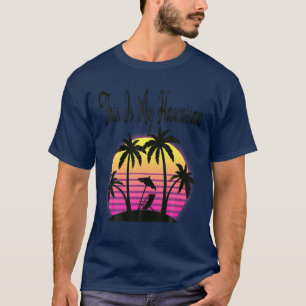Camiseta Aloha Hawaii Coincidiendo Con Ropas Hawaianas Para