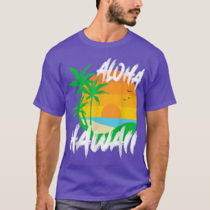 Camiseta Aloha Hawaii combinando los trajes hawaianos para 