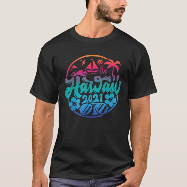 Camiseta Aloha Hawaii Familia Verano Vacacional Cruise S (Anverso)