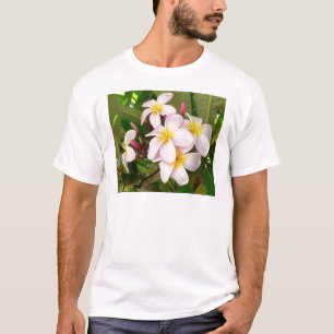Camiseta Aloha Hawaii Frangipani florece ducha de novias