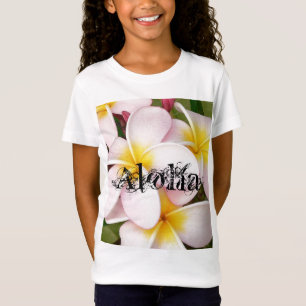 Camiseta Aloha Hawaii Frangipani florece Plumerias