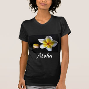 Camiseta Aloha Hawaii Frangipani florece Plumerias