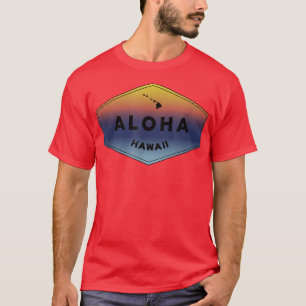 Camiseta Aloha Hawaii from the Hawaiian islandFeel the Aloh