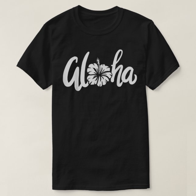 Camiseta Aloha Hawaii Hawaii (Diseño del anverso)