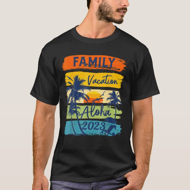 Camiseta Aloha Hawaii Hawaii - Familia Avenida Vacaciones 2 (Anverso)
