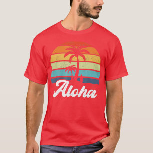 Camiseta Aloha Hawaii Hawaii Isla Shirt Palm Beach Surf