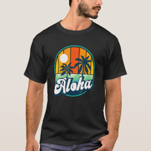 Camiseta Aloha Hawaii Hawaii Isla Tropical Gráfico de Veran