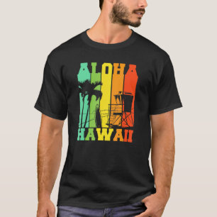 Camiseta Aloha Hawaii Hawaii Palm Beach Vintage Surf