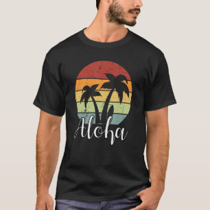 Camiseta Aloha Hawaii Hawaii Playa de vacaciones Palm T