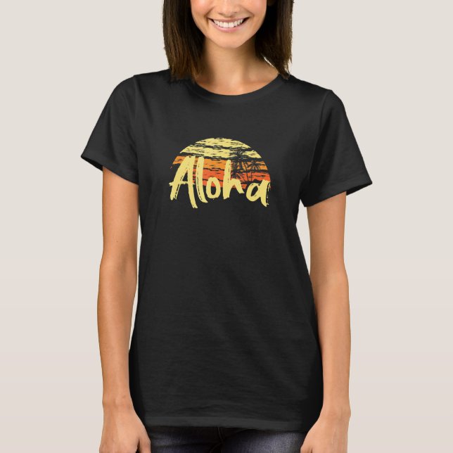 Camiseta Aloha Hawaii Hawaii Surf Beach Shirt Maui (Anverso)