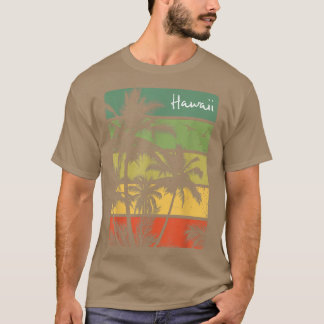 Camiseta Aloha Hawaii Hawaiian Island TVintage 1980s Throwb