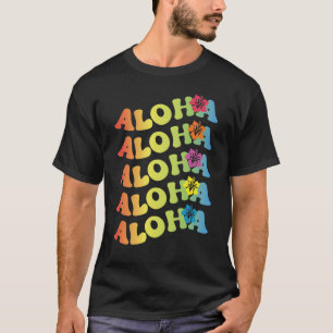 Camiseta Aloha Hawaii Hibiscus Flower T-Shirt