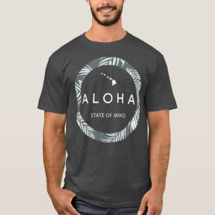 Camiseta Aloha Hawaii Palm TreeFeed the Aloha Hawaiian Spir