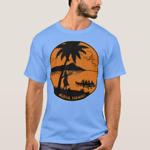 Camiseta Aloha Hawaii recuerdo de viajes retro