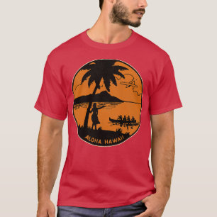 Camiseta Aloha Hawaii recuerdo de viajes retro