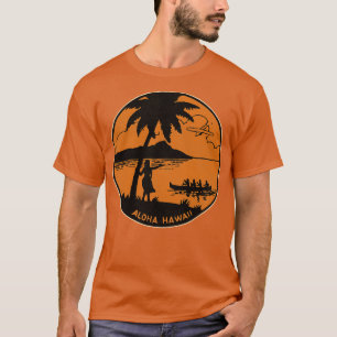 Camiseta Aloha Hawaii recuerdo de viajes retro