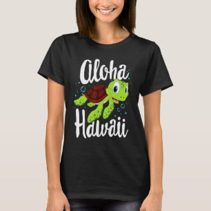 Camiseta Aloha Hawaii Sea Turtle Hawaii Playa de Vacaciones