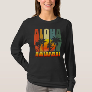 Camiseta Aloha Hawaii Sun Beach Paraíso Tropical