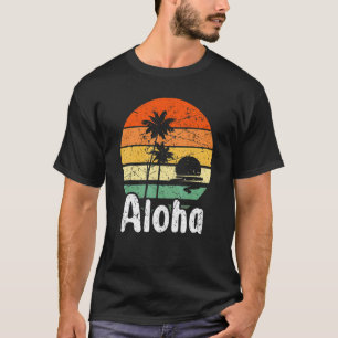 Camiseta Aloha Hawaii Surfing Retro Sunset 18