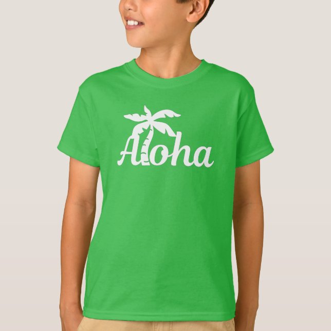 Camiseta Aloha Hawaii T-Shirt (Anverso)