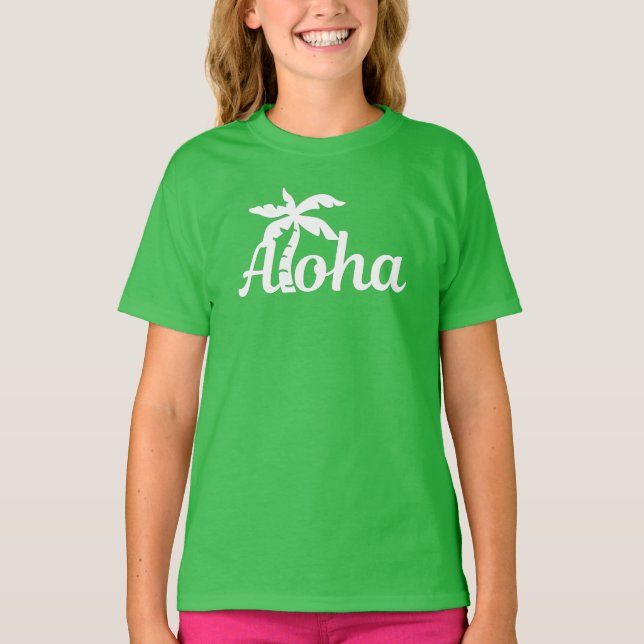 Camiseta Aloha Hawaii T-Shirt (Anverso)