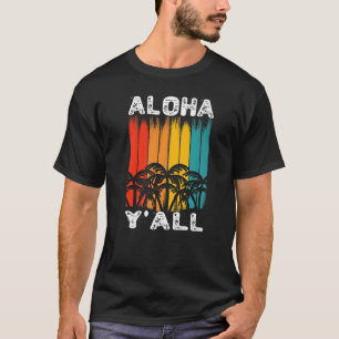 Camiseta Aloha Hawaii Tiki Retro Vintage Maui Ohana 1