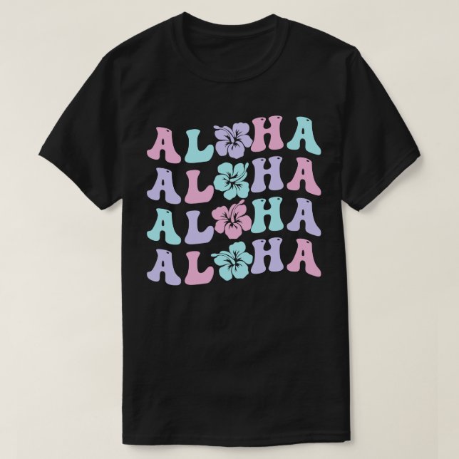 Camiseta Aloha Hawaii TShirt 2 (Diseño del anverso)