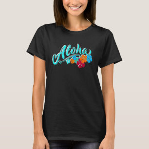 Camiseta Aloha Hawaii vacaciones en la playa de Hawái 1