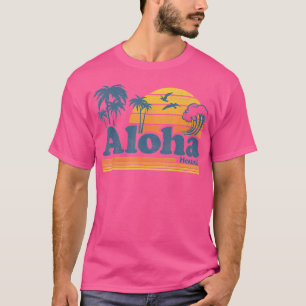 Camiseta Aloha Hawaii Vintage Beach Summer Surfing 70 Retr