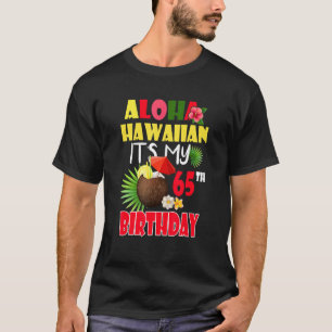 Camiseta Aloha Hawaiian es mi verano de cumpleaños número 6