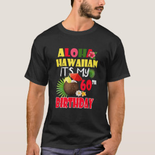 Camiseta Aloha Hawaiian es mi verano de cumpleaños número 6