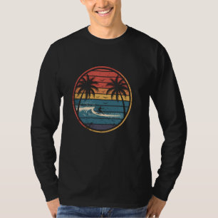 Camiseta Aloha Hawaiian Island Palm Surfboard Hombres Mujer