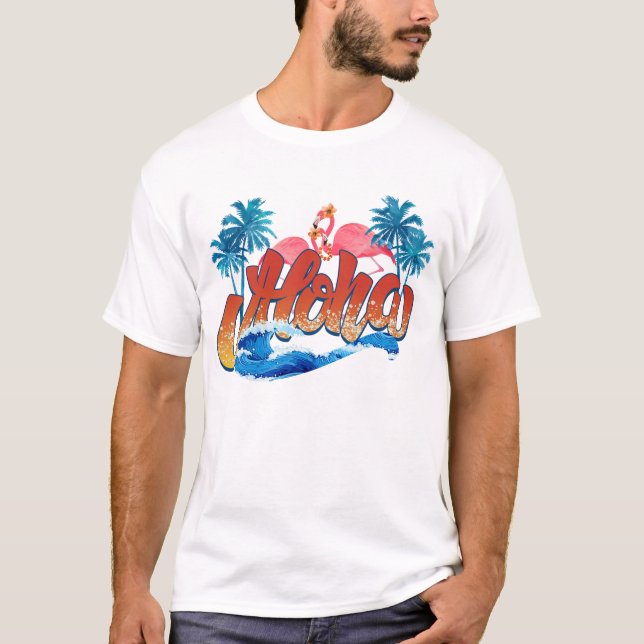 Camiseta Aloha Hello Summer (Anverso)
