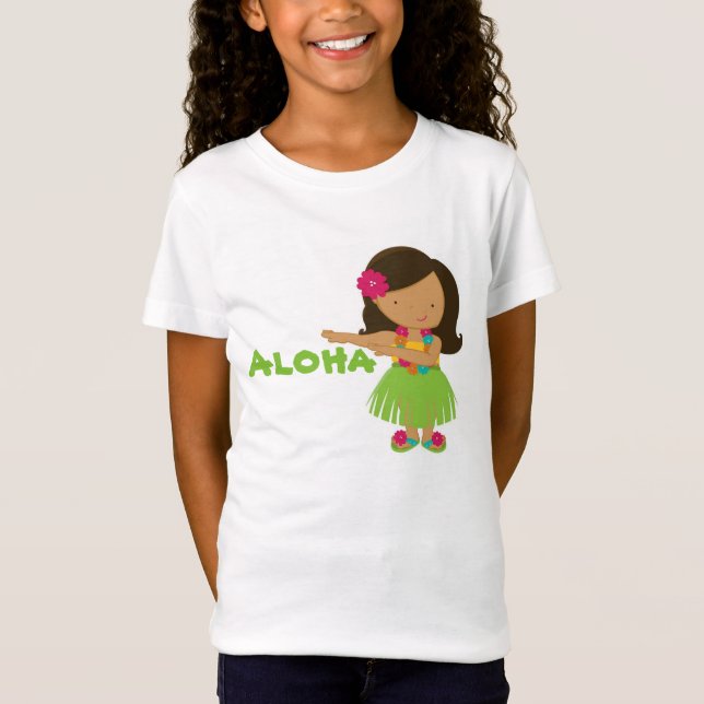 Camiseta Aloha/Jóvenes Camisas (Anverso)