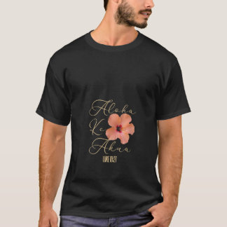 Camiseta Aloha Ke Akua Christian Hawaiian Hibiscus F