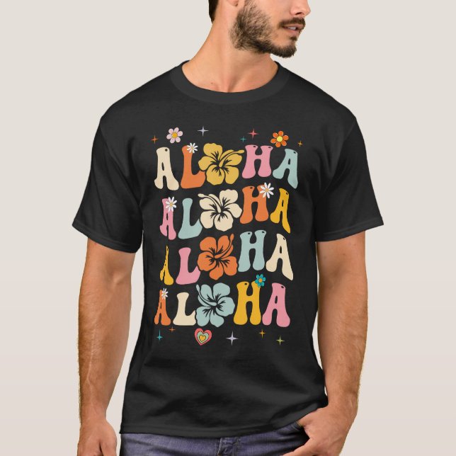 Camiseta Aloha Mujeres Hawaii Chicas de viaje de vacaciones (Anverso)
