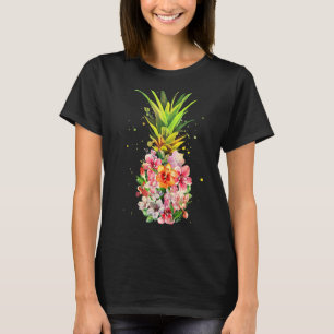 Camiseta Aloha Pineapple Bebe Flores Hawaii Su