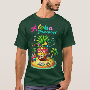 Camiseta Aloha Pineapple Hawaii de vuelta a la escuela Gi