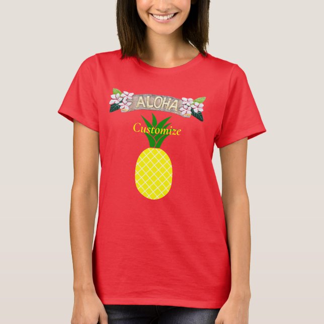 Camiseta Aloha Pineapple Thunder_Cove (Anverso)