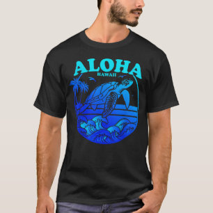 Camiseta Aloha Playa Hawaiana Puesta de sol Maori