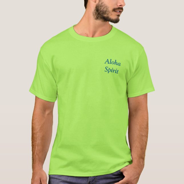 Camiseta Aloha Spirit (Anverso)