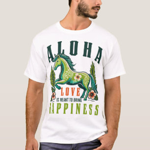 Camiseta Aloha Spirit - El amor trae felicidad
