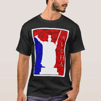 Camiseta Aloha Spirit King Kamehameha Floral por HNAD