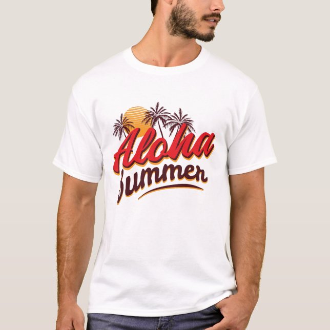 Camiseta Aloha Summer (Anverso)