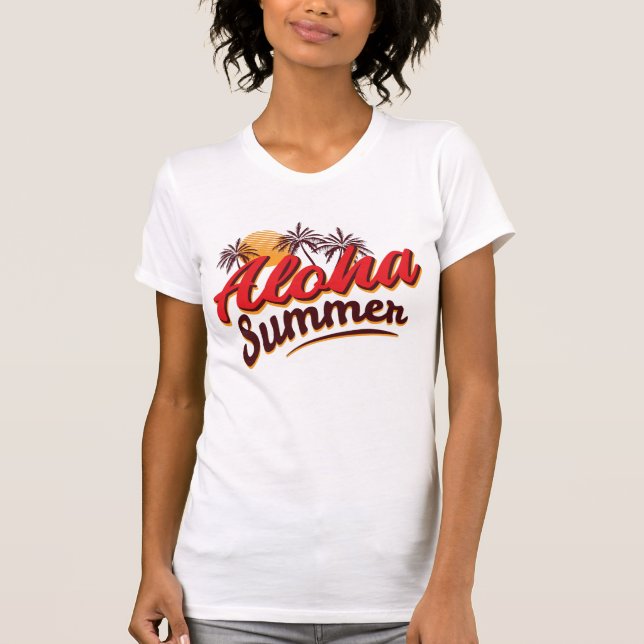 Camiseta Aloha Summer (Anverso)