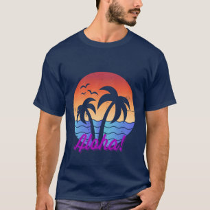 Camiseta Aloha - Sunset tropical hawaiano